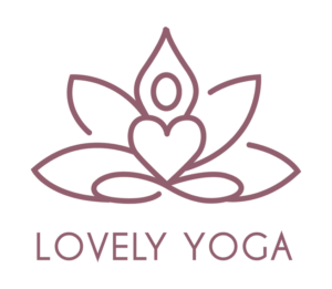 Lovely Yoga Logo lila