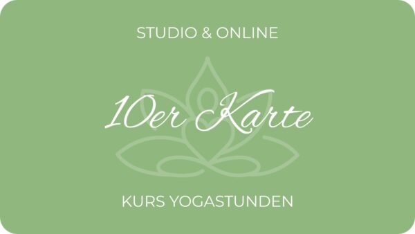 Lovely Yoga 10er-Karte