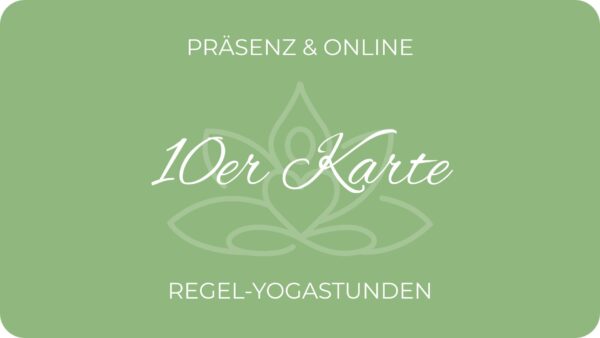 Lovely Yoga 10er Karte kaufen